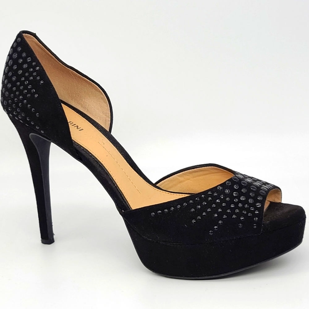 Gianni Bini Black Aleezah Heel Size 11